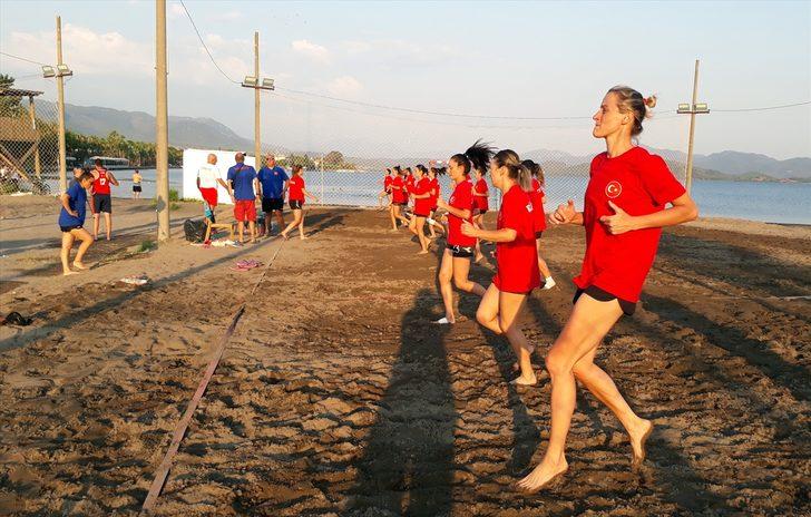 Plaj Hentbolu Kadın ve Erkek Milli Takımları'nın Köyceğiz kampı sona erdi G5