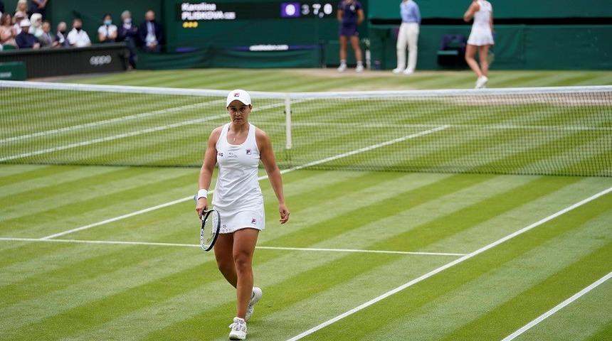 Wimledon'da tek kadınlarda şampiyon Ashleigh Barty
