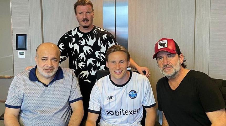 Adana Demirspor Jonas Svensson'u resmen açıkladı