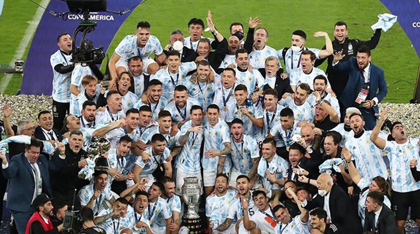  Arjantin’in 28 yıllık Kupa Amerika hasreti sona erdi