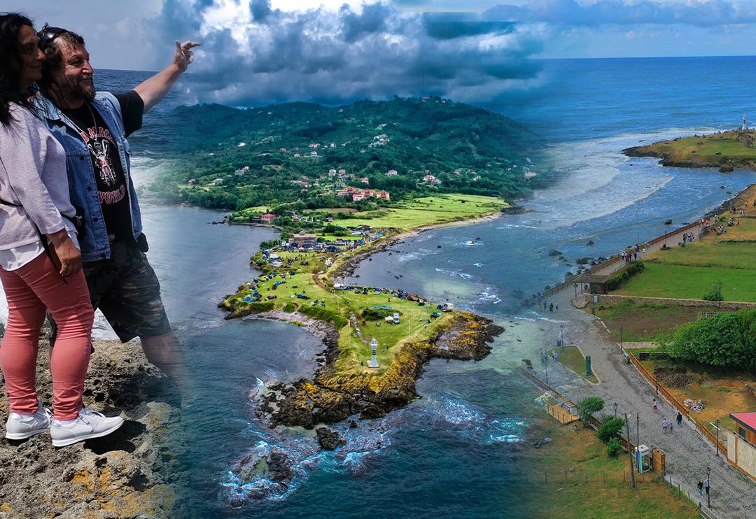 'Altın post' efsanesiyle &uuml;nlenen Yason Burnu turistlerin ilgi odağı oldu