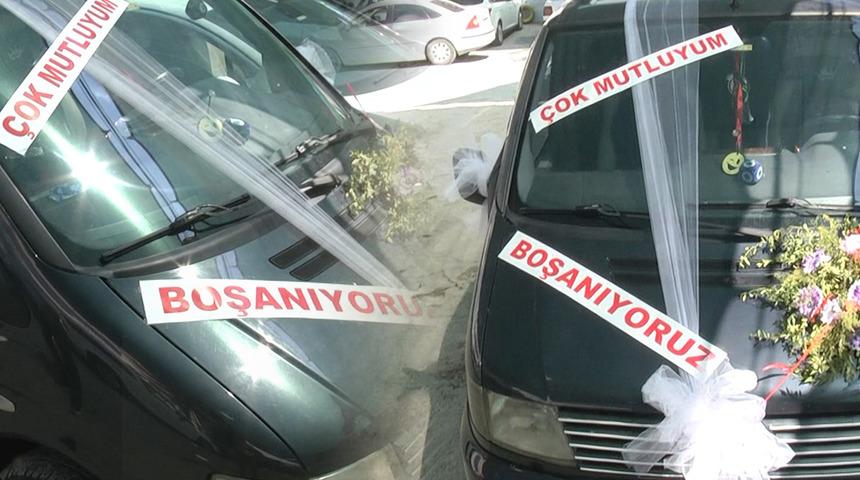 Boşanma davasına böyle gitti, yazıyı gören şaşkına döndü