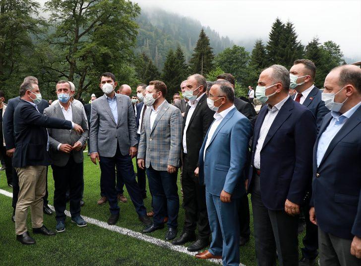 Çevre ve Şehircilik Bakanı Murat Kurum, Ayder'deki kentsel dönüşüm çalışmalarını değerlendirdi: G3