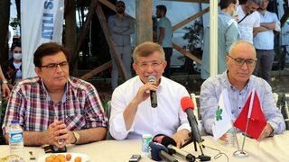 Gelecek Partisi Genel Başkanı Davutoğlu, Kocaeli'de partililerle piknikte bir araya geldi: