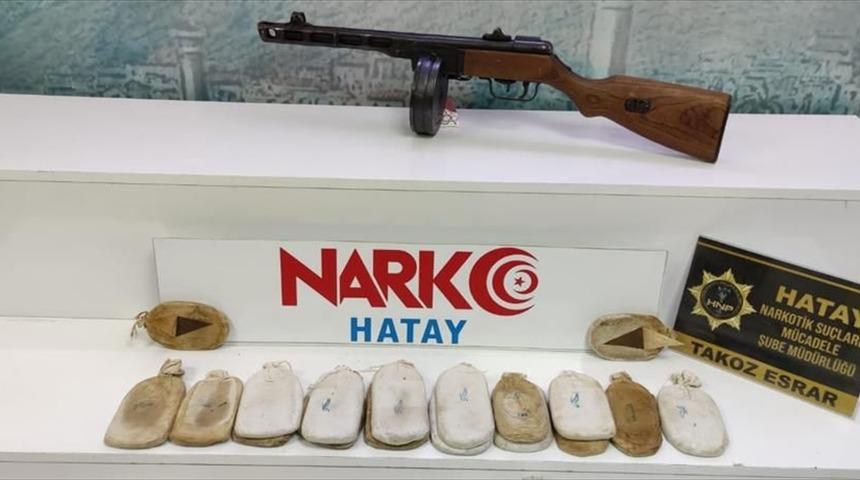 Hatay'daki uyuşturucu operasyonunda 3 şüpheli yakalandı