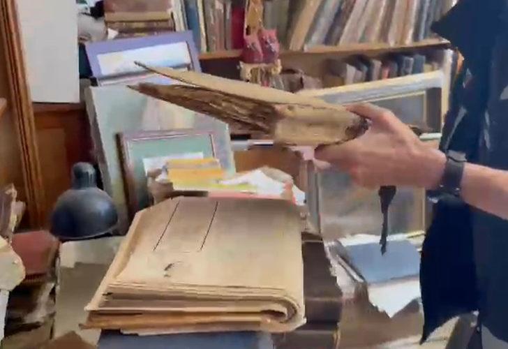 Osmanlı arşivinin kayıp belgeleri sahafta ele geçirildi: Çöpten buldum, 25 yıldır bende G3