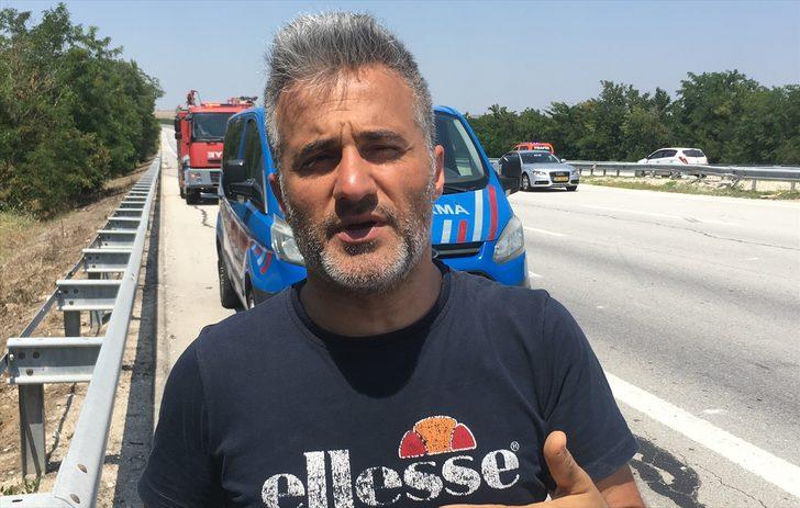 Kırklareli'nde gurbetçilerin bulunduğu 2 otomobil çarpıştı: 1 yaralı G2