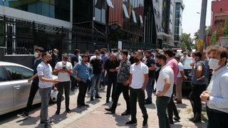 SAS Holding önünde eylem! Kimseye ulaşılamıyor