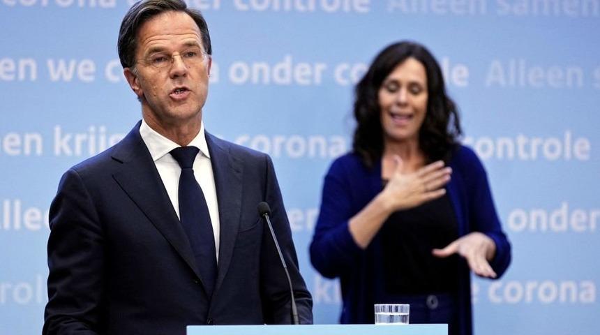 Hollanda'da vaka sayıları g&uuml;nl&uuml;k 10 bini ge&ccedil;ti, Başbakan Rutte erken gevşeme i&ccedil;in halktan &ouml;z&uuml;r diledi