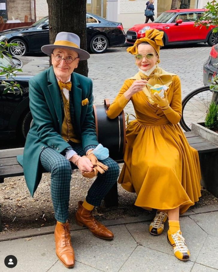 Stilleri göz kamaştıran moda ikonu çift: Günther Krabbenhöft ve Britt Kanja G2