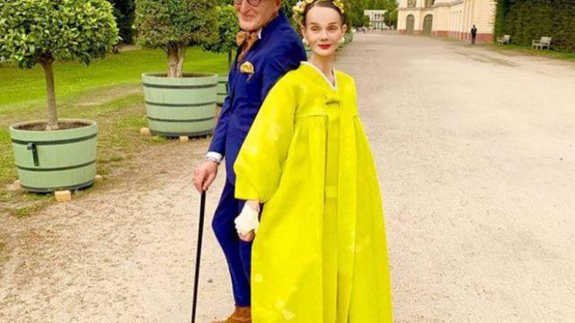 Stilleri göz kamaştıran moda ikonu çift: Günther Krabbenhöft ve Britt Kanja