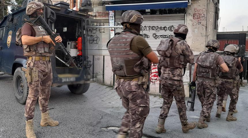 İstanbul'da eş zamanlı uyuşturucu operasyonu! Çok sayıda kişiye gözaltı