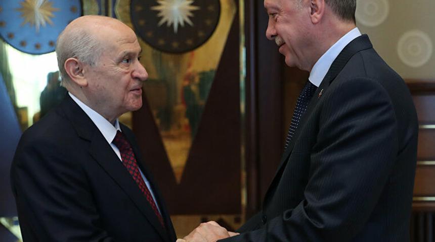 'Biji Serok Erdoğan' sloganı MHP'yi rahatsız etti mi? Gözler Devlet Bahçeli'nin açıklamasında