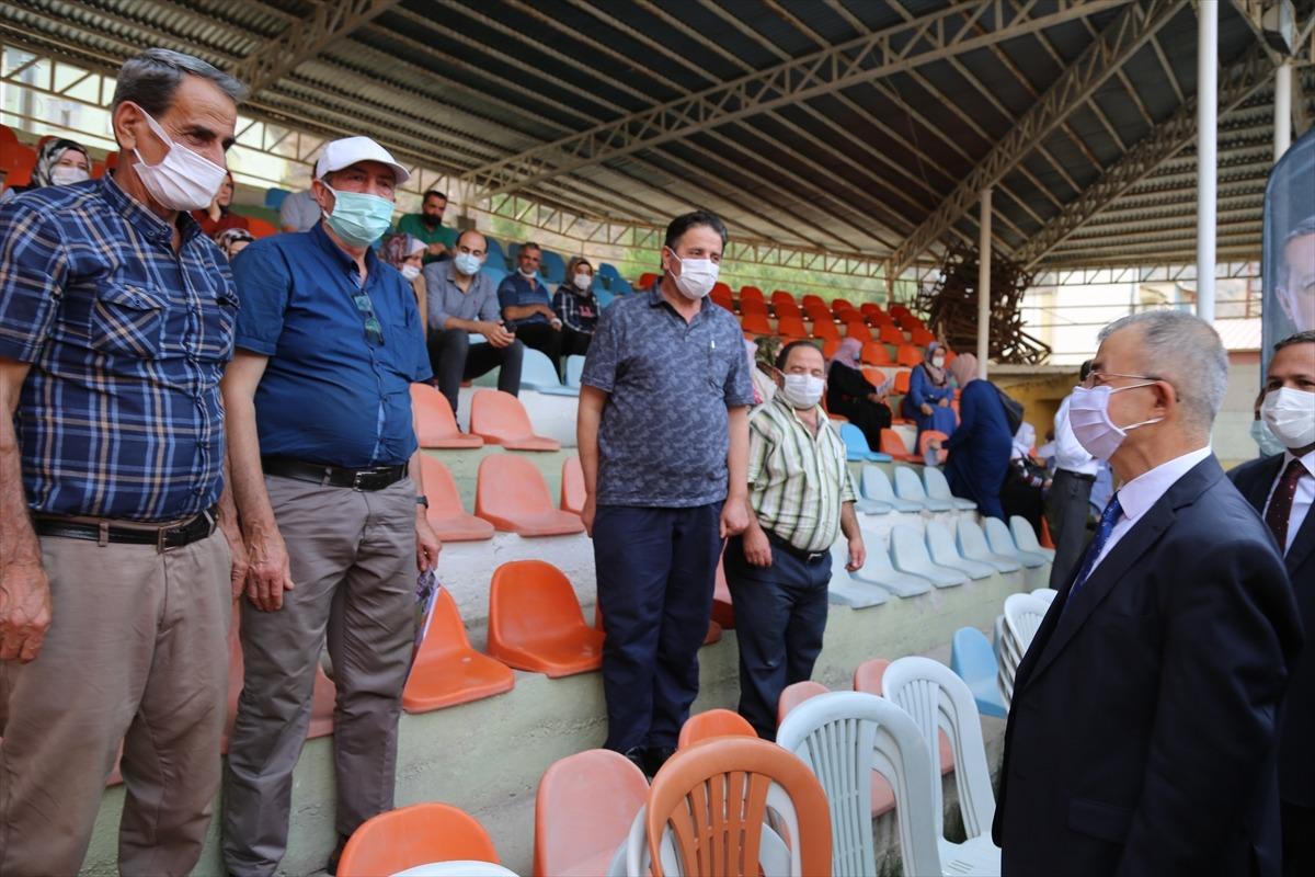 Yusufeli yeni yerleşim yerindeki hak sahiplerinin konut ve iş yerleri kurayla belirleniyor