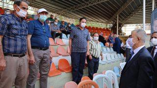 Yusufeli yeni yerleşim yerindeki hak sahiplerinin konut ve iş yerleri kurayla belirleniyor