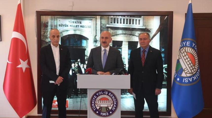 Bakan Karaismailoğlu: Türkiye, işçisinin emeğiyle kalkınacak