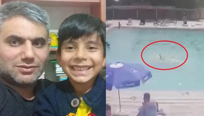 8 yaşındaki çocuk havuzda herkesin gözü önünde boğuldu