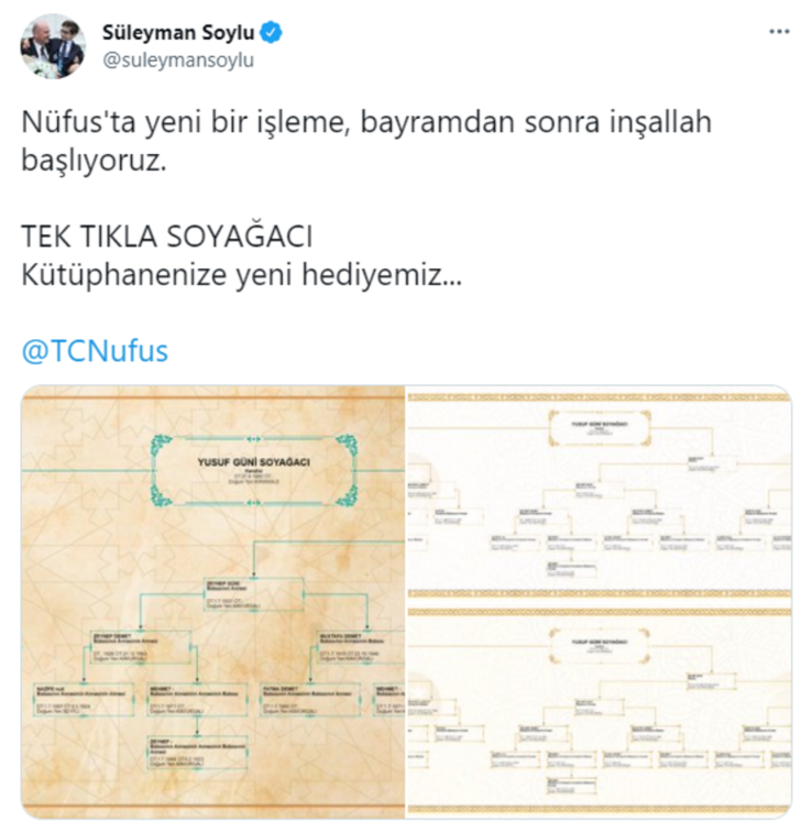 Soy ağacı nasıl öğrenilir? e-Devlet soy ağacı sorgulama sayfası... G3