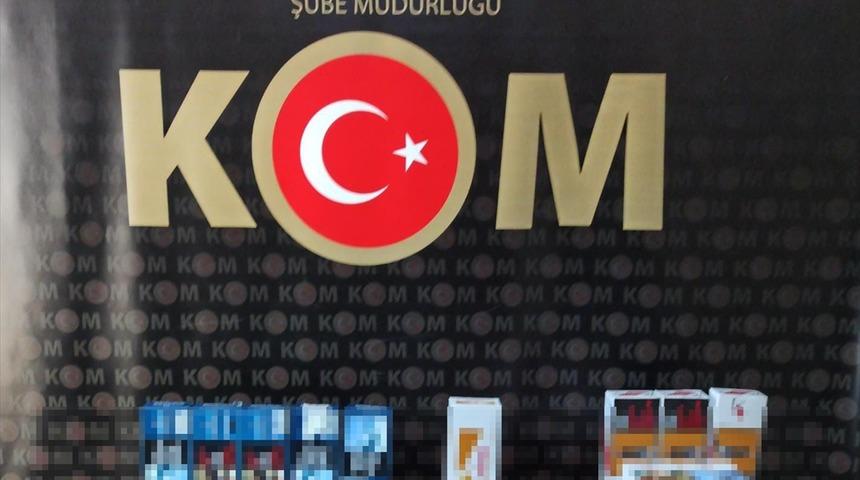 Malatya'da kaçak 40 bin 600 makaron yakalandı
