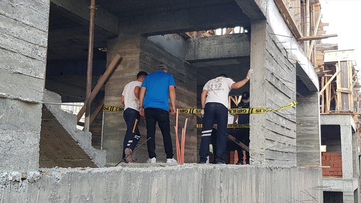 Erzincan'da bir inşaat bekçisi inşaatın asansör boşluğunda ölü bulundu G1