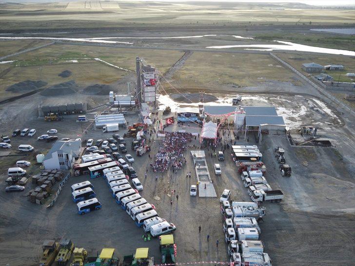 Ağrı'da kurulan asfalt plenti, kentin yarım asırlık asfalt ihtiyacını karşılayacak G4