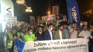 Mısır Başkonsolosluğu önünde idam protestosu