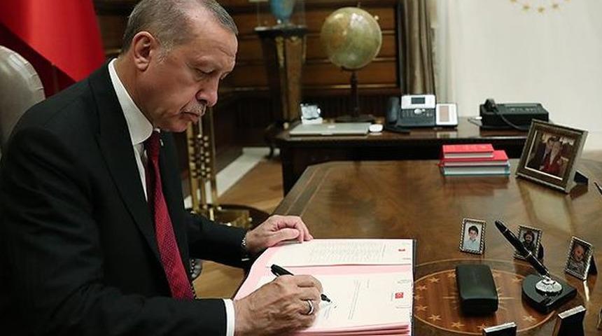 Cumhurbaşkanı Erdoğan imzaladı! Yeni atamalar yapıldı
