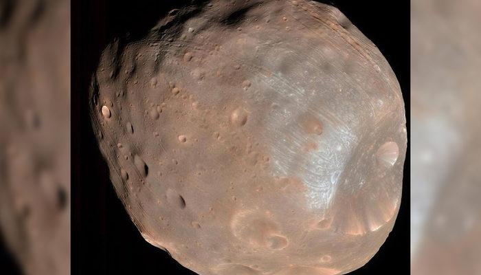 NASA'dan Phobos paylaşımı! Patates gibi görünüyor