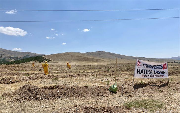 Kırşehir'de 15 Temmuz şehitlerinin hatıraları ormanda yeşerecek G4