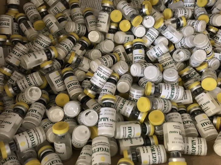 GÜNCELLEME - Kapıkule'de uyuşturucu ve hormon ilacı ele geçirildi G2