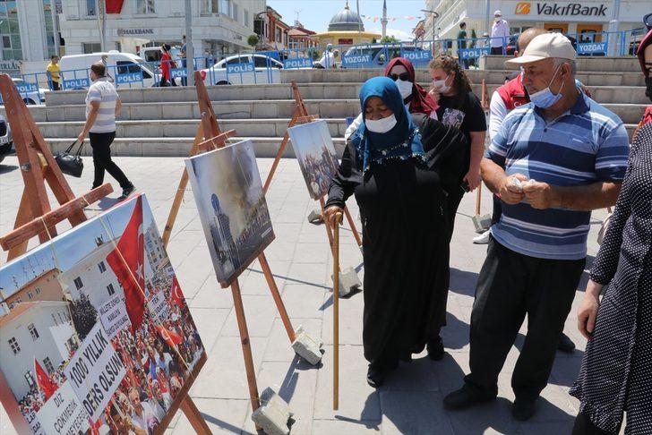 Yozgat'ta Anadolu Ajansının 15 Temmuz fotoğraflarının yer aldığı sergi açıldı G2