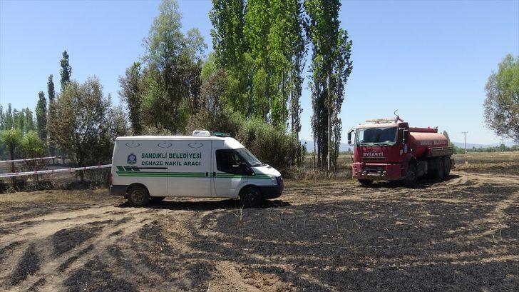 Afyonkarahisar'da tarladaki yangına müdahale ederken dumandan etkilenen kişi öldü, eşi yaralandı G1