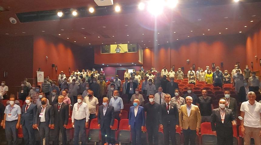 Gümüşhane Şiran Dernekler Federasyonu'nda Serkan Kaya yeniden başkan seçildi