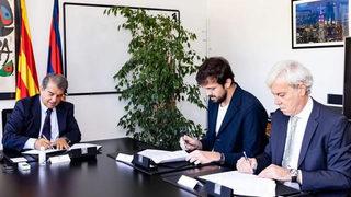 Sertaç Şanlı resmen Barcelona'da