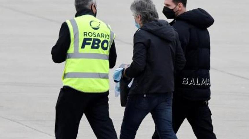 Lionel Messi'nin uçağında bomba paniği!