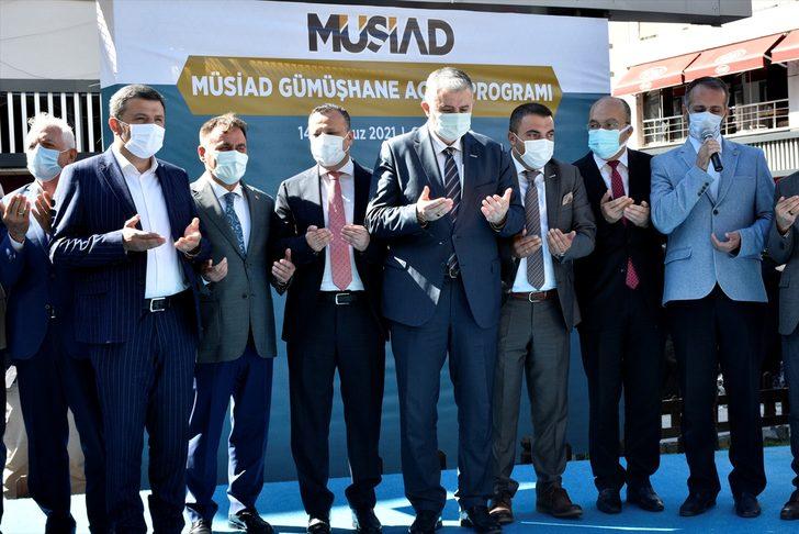 MÜSİAD Genel Başkanı Abdurrahman Kaan, derneğinin Gümüşhane şubesinin açılışına katıldı: G2