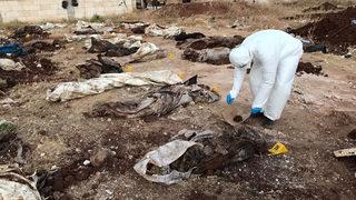 Afrin’de PKK/YPG/PYD'nin katlettiği kişilere ait toplu mezar ortaya çıktı