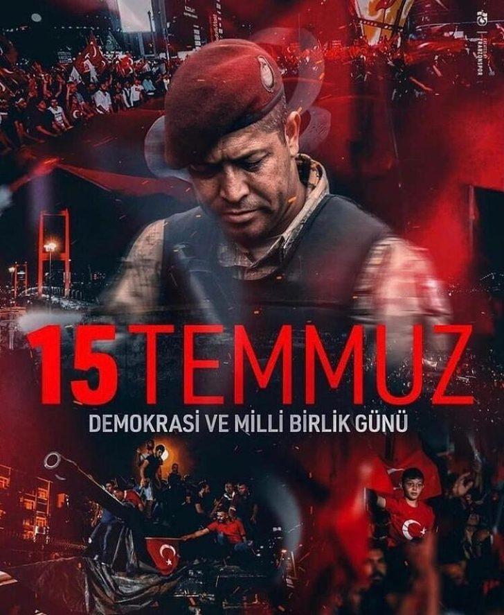 Ünlüler 15 Temmuz paylaşımlarıyla dikkat çekti G4