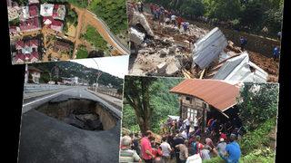 Rize'de sel kabusu! Ölü sayısı yükseldi