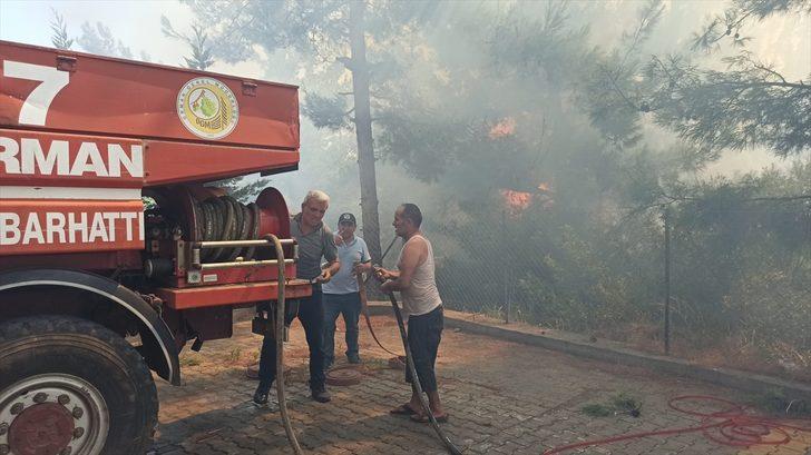 GÜNCELLEME 3 - Osmaniye'de çıkan orman yangınına müdahale ediliyor G1