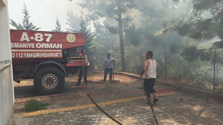 GÜNCELLEME 3 - Osmaniye'de çıkan orman yangınına müdahale ediliyor G4