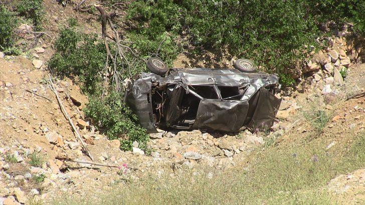 GÜNCELLEME - Kahramanmaraş'ta otomobil uçuruma devrildi: 3 ölü, 1 yaralı G2