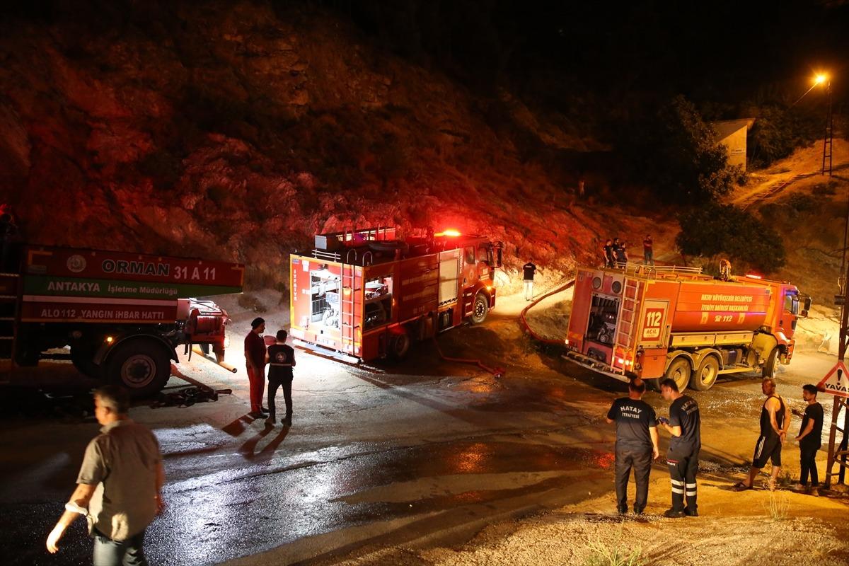 Antakya'daki orman yangını kontrol altına alındı