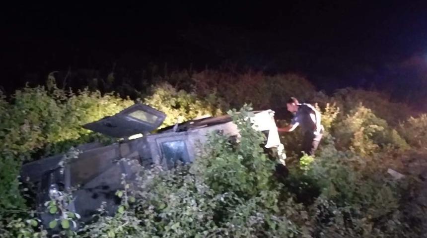 Sivas'ta askeri araç devrildi: 3 yaralı