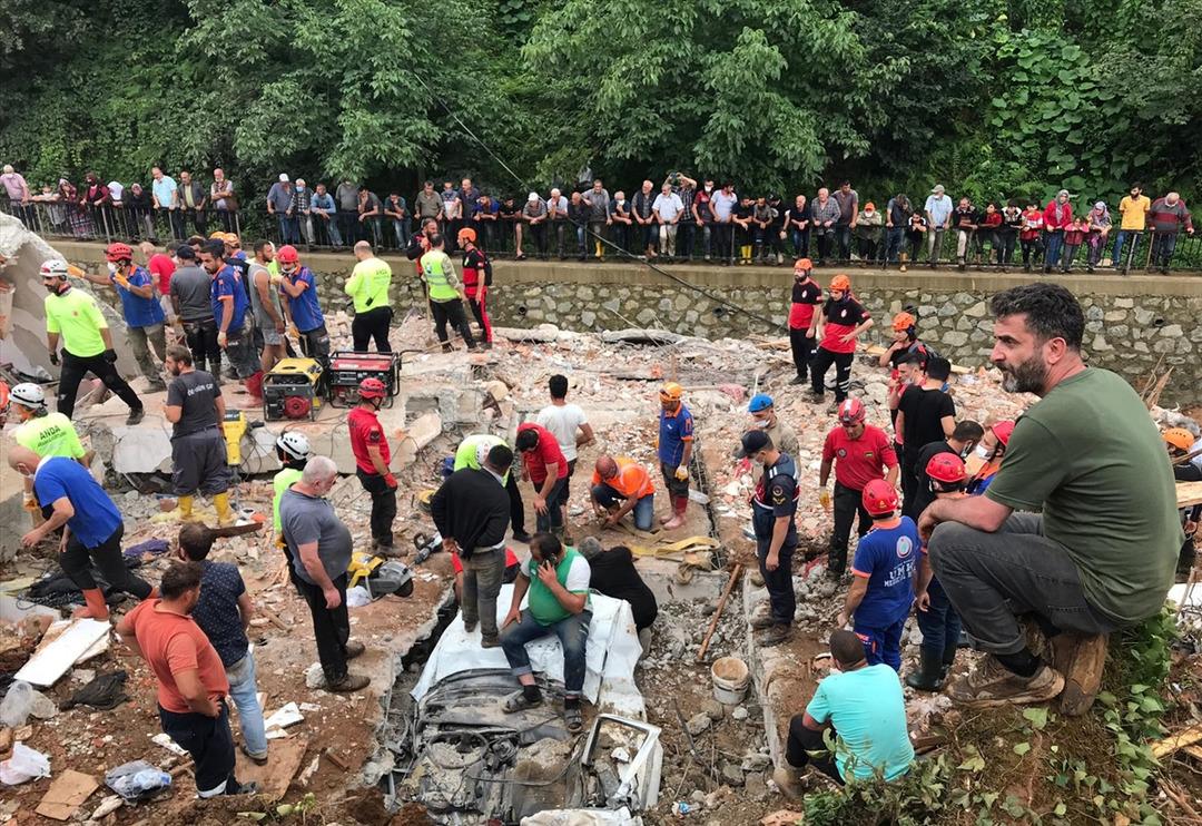 Rize'deki sel felaketinde son durum!