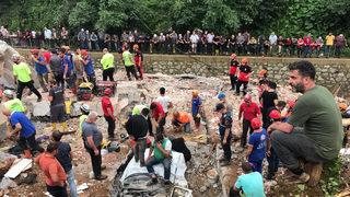 Rize'deki sel felaketinde son durum!