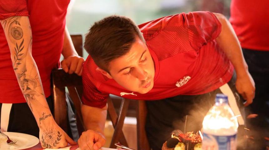 Sivasspor’da Armin Djerlek’e sürpriz doğum günü