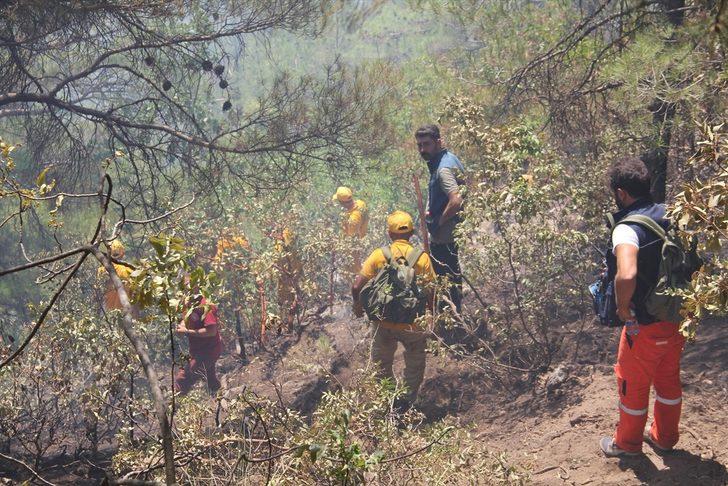 GÜNCELLEME - Hatay'ın Hassa ilçesindeki orman yangınına havadan ve karadan müdahale ediliyor G4