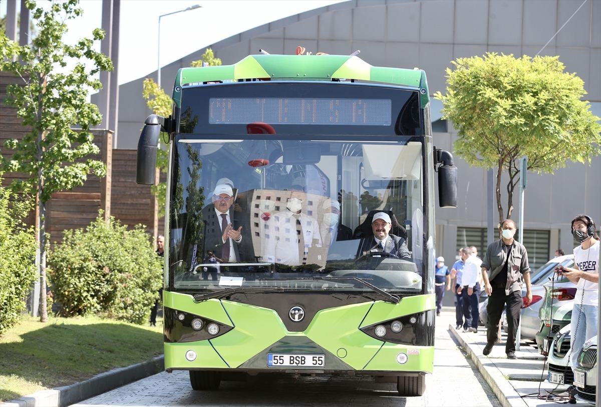 Sanayi İşbirliği Projesi kapsamında geliştirilen yerli &ccedil;evre dostu elektrikli otob&uuml;s Samsun'a hizmet edecek