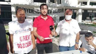 Hizmet-İş'in Antalya Büyükşehir Belediyesinde 723 gündür sürdürdüğü grev sona erdi